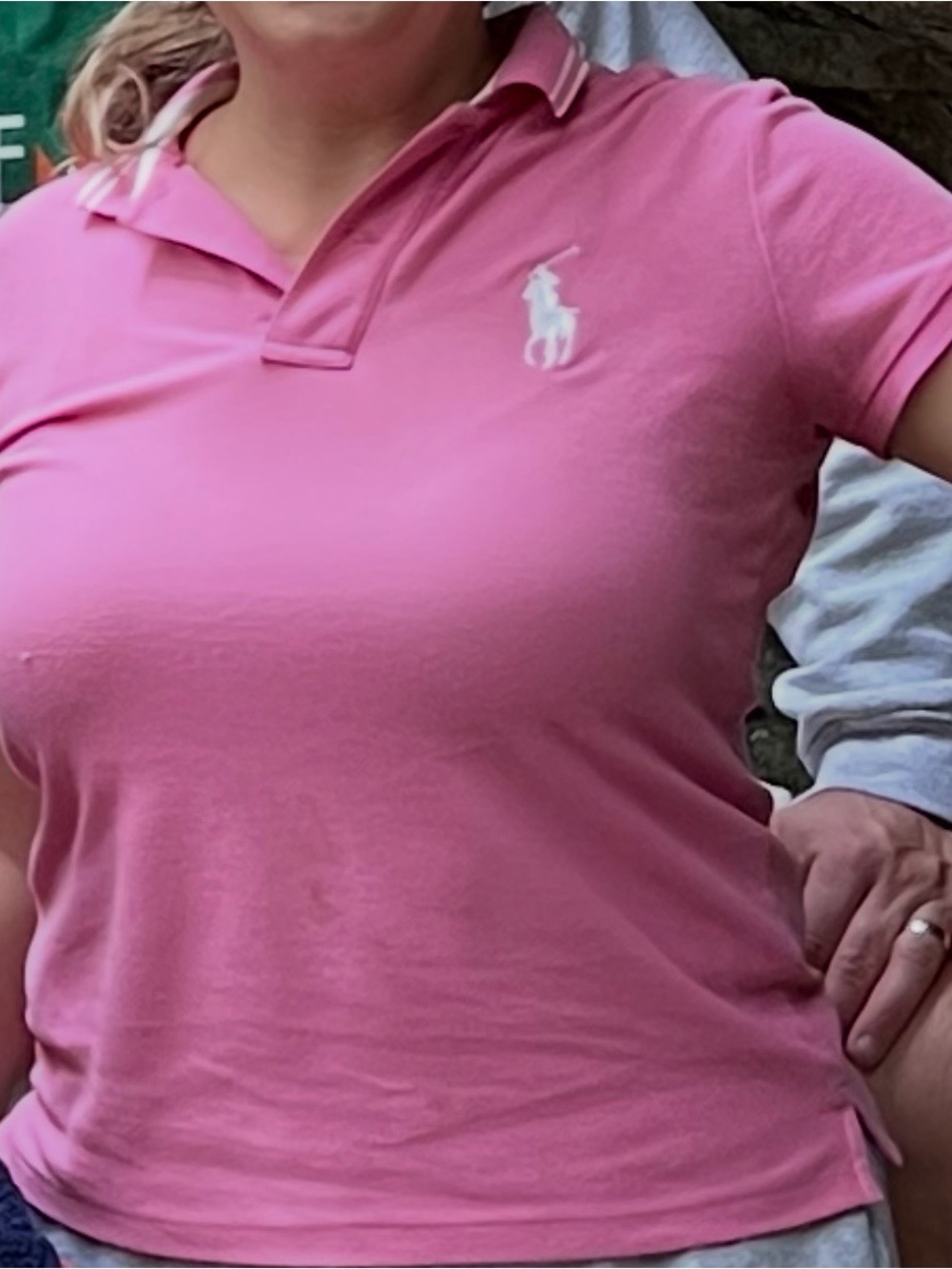 Ralph Lauren Pink Polo Shirt with Embroidered Pony